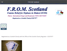 Tablet Screenshot of fromscotland.org.uk